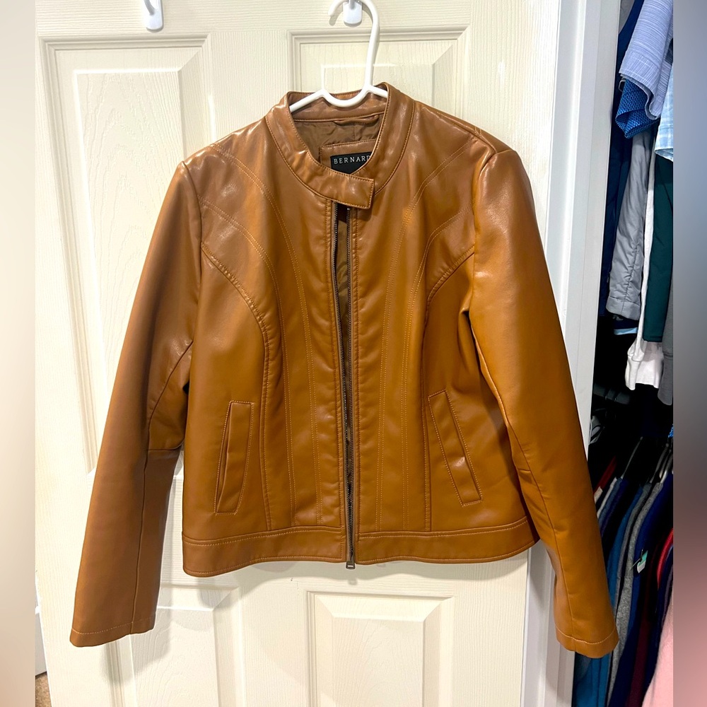 Bernardo leather jacket